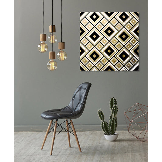 Blattgold Bild - Lian Wohnbeispiel