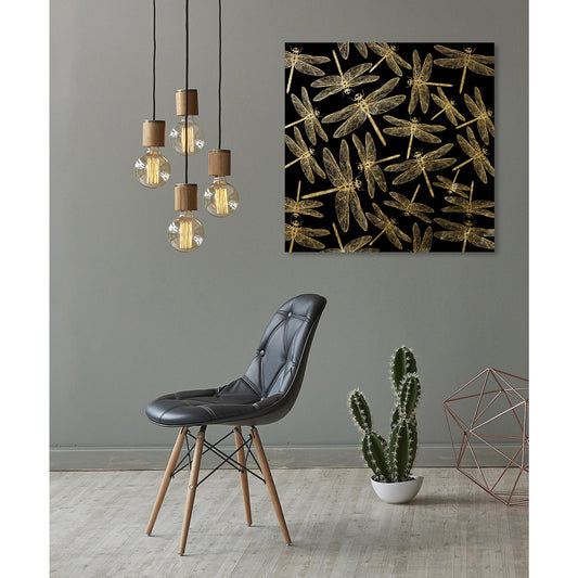 Blattgold Bild - Björn Wohnbeispiel