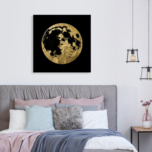 Blattgold Bild - Stellan Wohnbeispiel