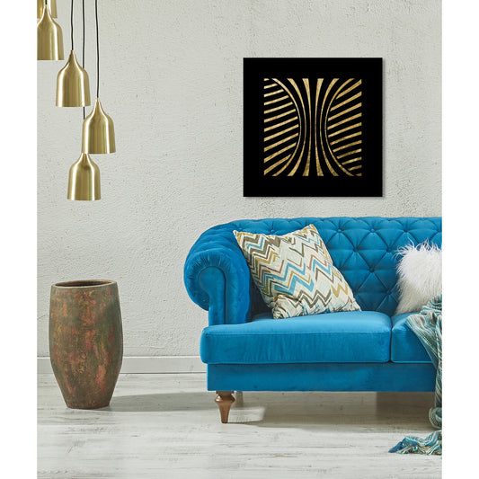 Blattgold Bild - Niilo Wohnbeispiel