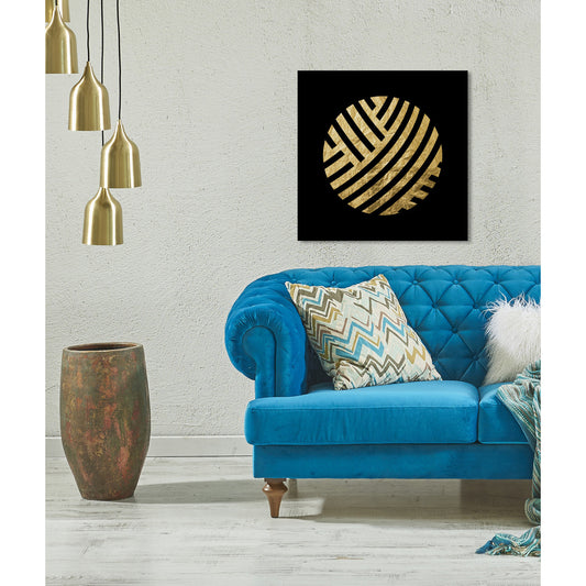 Blattgold Bild - Samu Wohnbeispiel