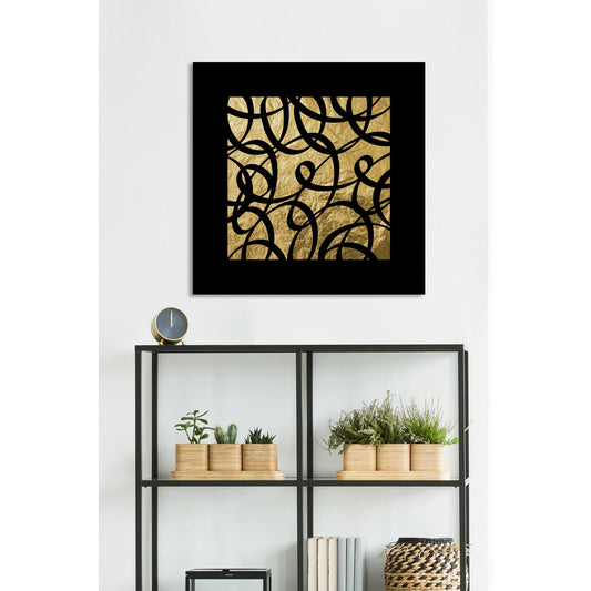 Blattgold Bild - Viljo Wohnbeispiel