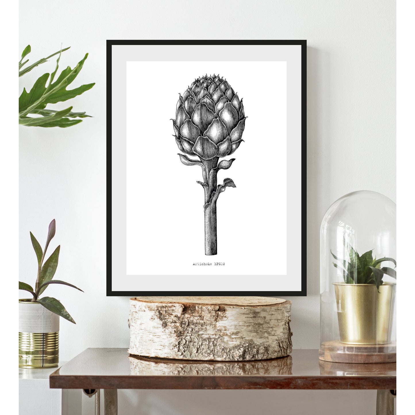 Rahmenbild - Artichoke Wohnbeispiel
