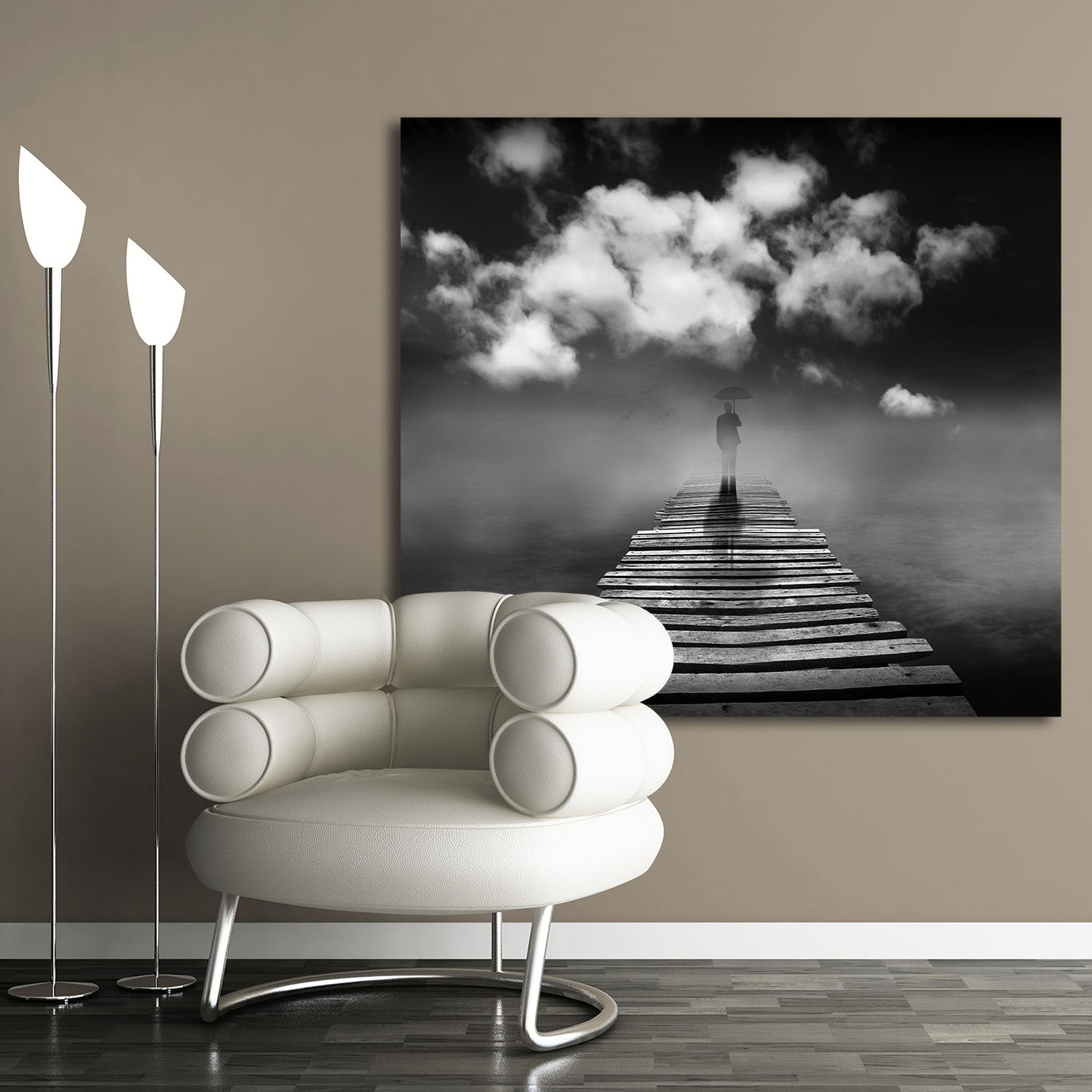 Acrylglasbild - Josephin Wohnbeispiel