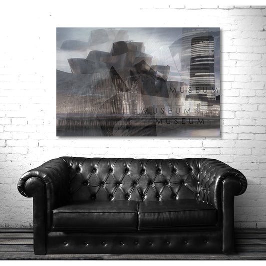 Acrylglasbild - Museum Wohnbeispiel