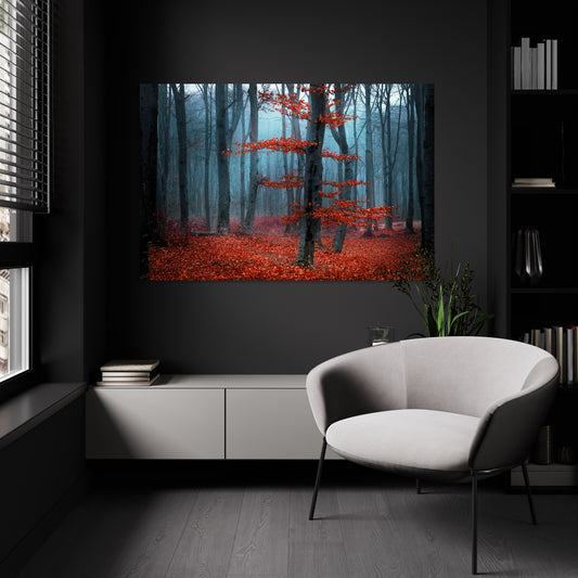 Acrylglasbild - Autumn Leaves