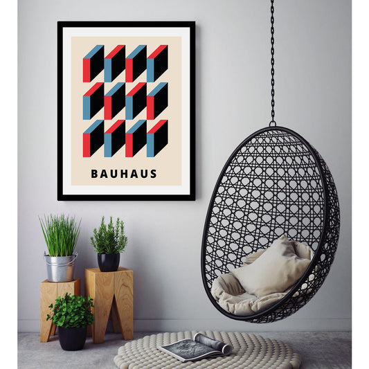 Rahmenbild - Bauhaus 4 Wohnbeispiel