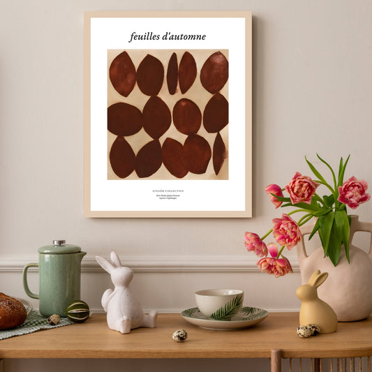 Rahmenbild - Feulles dautomne - Einrichtungsbeispiel Foto