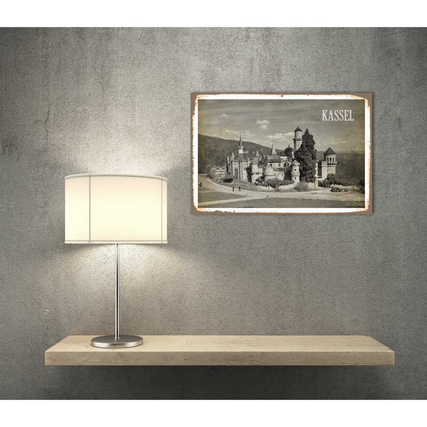 Blechschild - Kassel Wohnbeispiel