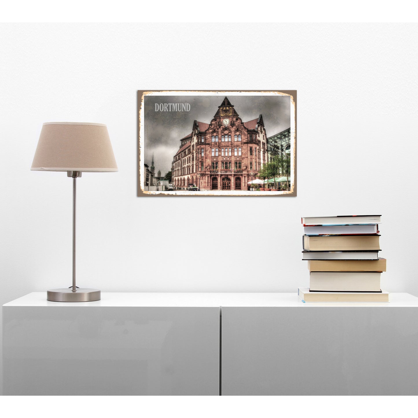 Blechschild - Dortmund Wohnbeispiel