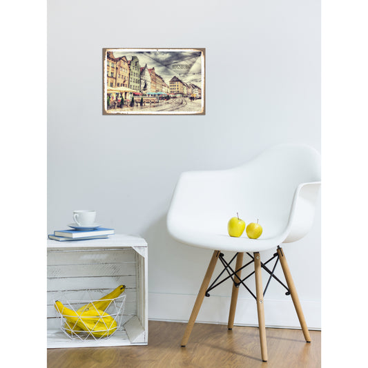 Blechschild - Augsburg Wohnbeispiel