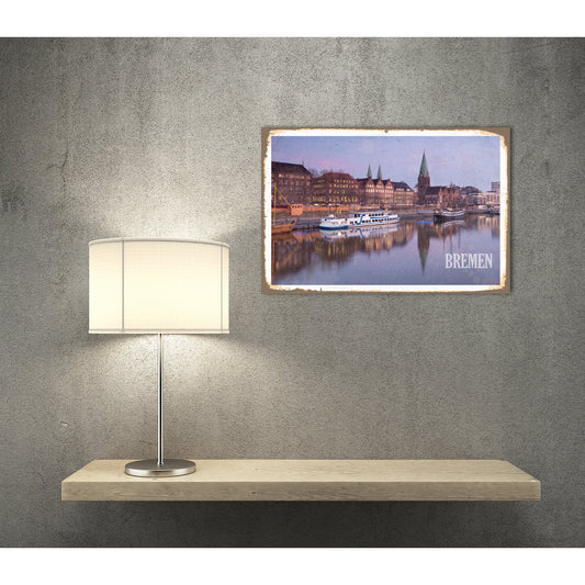 Blechschild - Bremen Wohnbeispiel