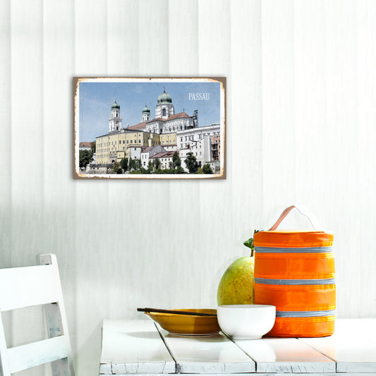 Blechschild - Passau Wohnbeispiel