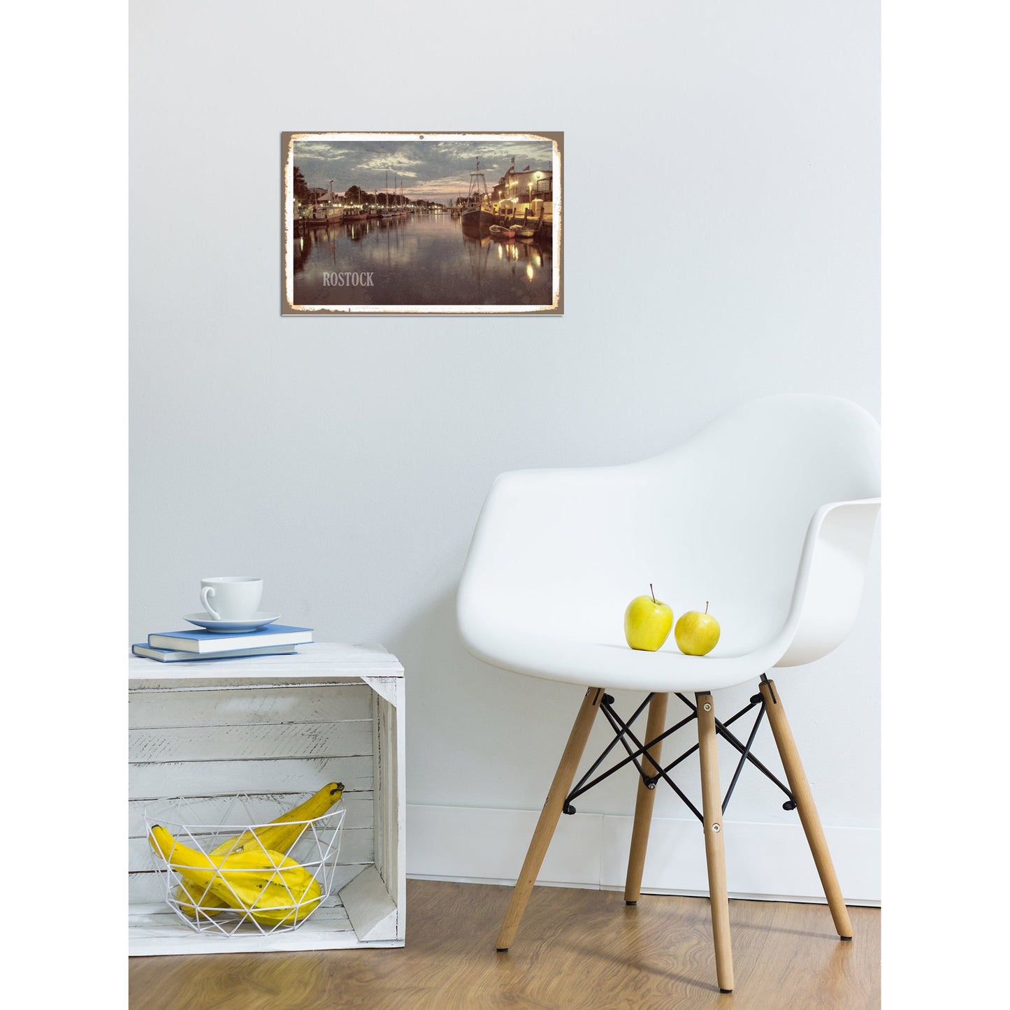 Blechschild - Rostock Wohnbeispiel