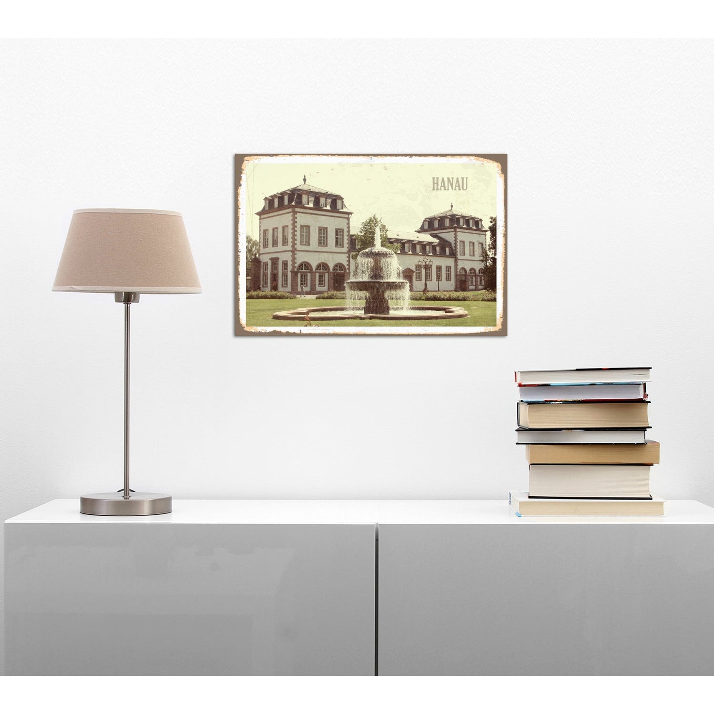 Blechschild - Hanau Wohnbeispiel