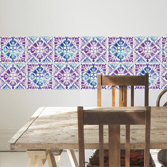 Stickerfliesen - Lieg 12er-Set Wohnbeispiel