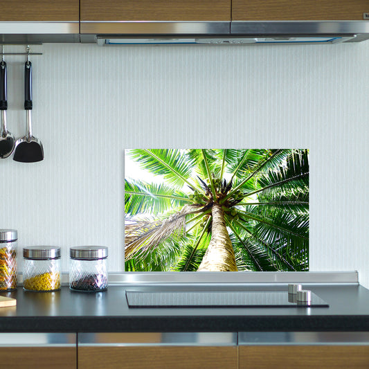 Spritzschutz - Palm Tree Wohnbeispiel