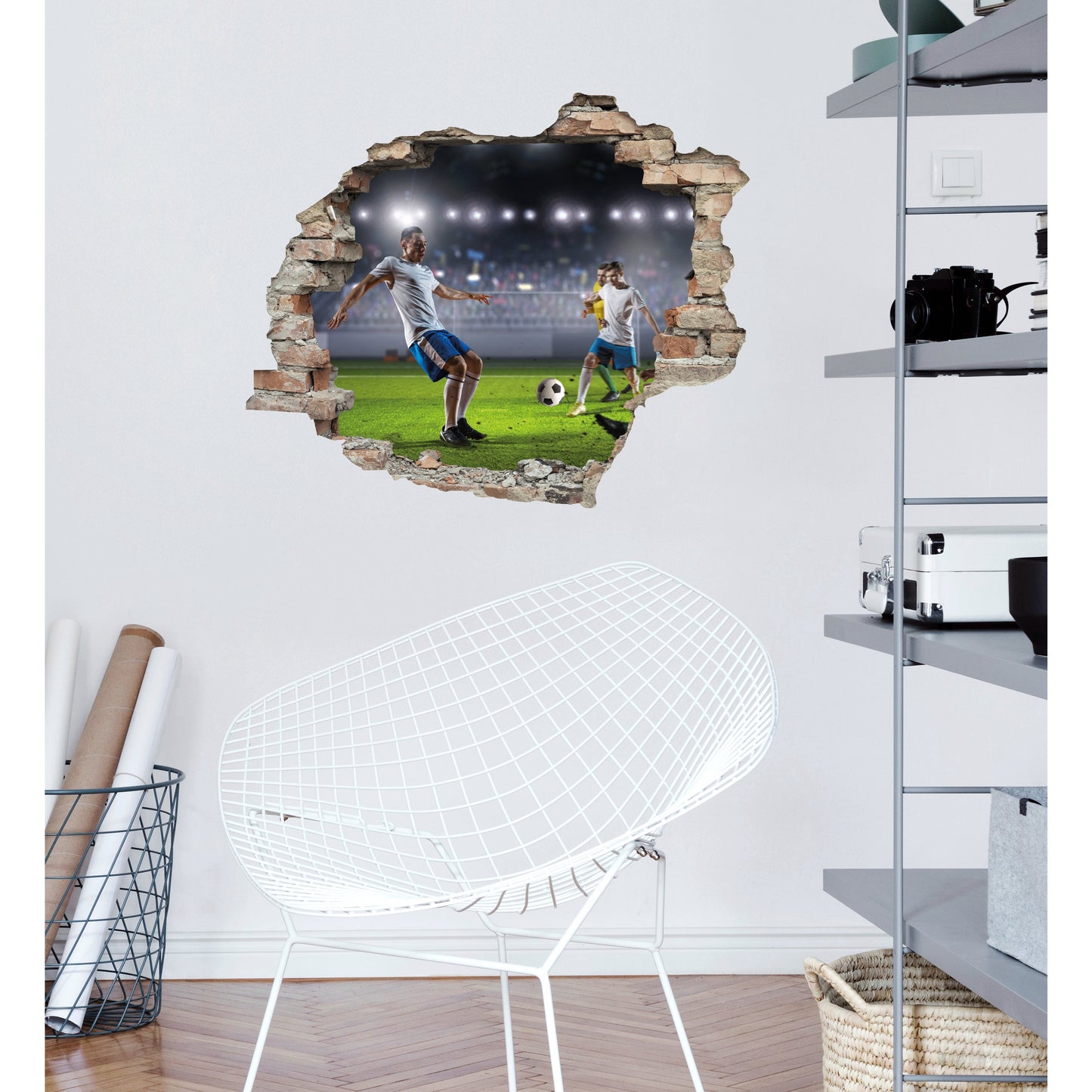 3D-Effekt - Dribbling Wohnbeispiel