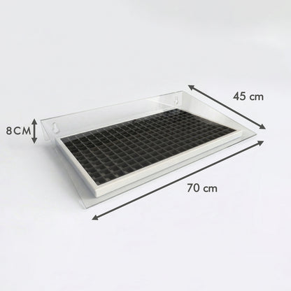 Lichtschachtabdeckung – Schutz mit Durchblick