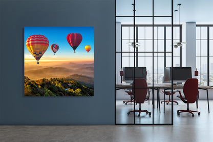 Akustikbild - Heißluftballons