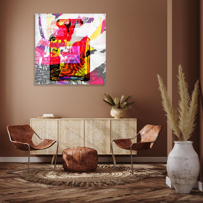 Acrylglasbild - Luxury Parfum Wohnbeispiel