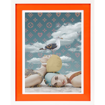 Framed picture with acrylic passepartout - Luxury