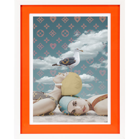 Framed picture with acrylic passepartout - Luxury