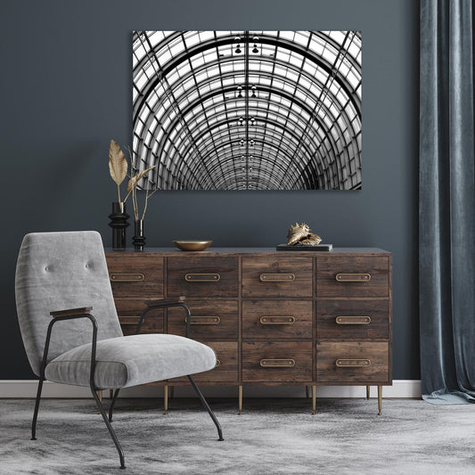 Aluminiumbild - Glaskuppel