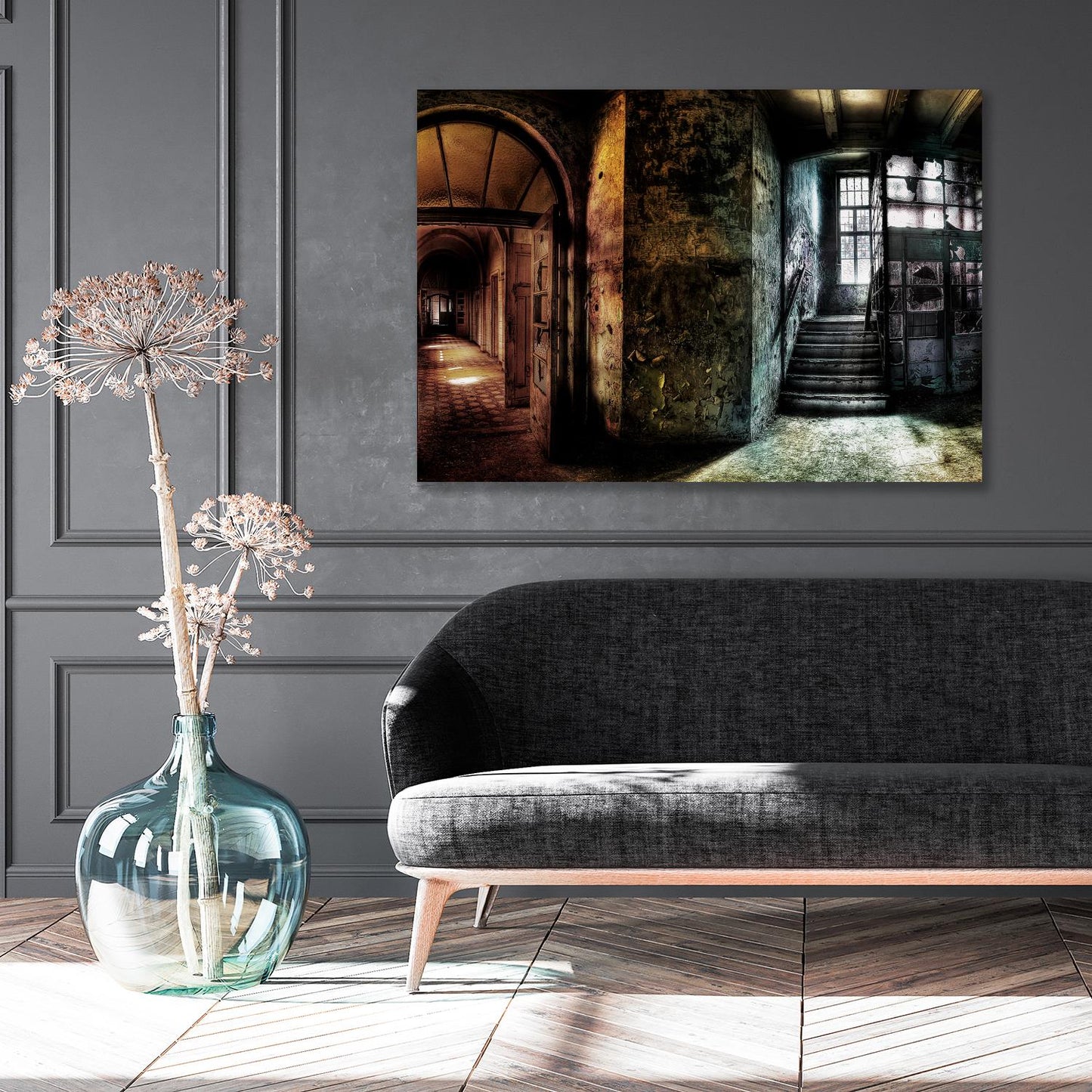 Aluminiumbild - Lostplace