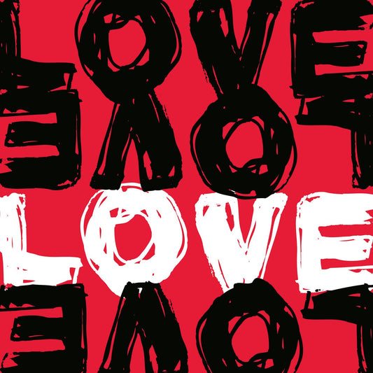 Leinwandbild - Love Love Love