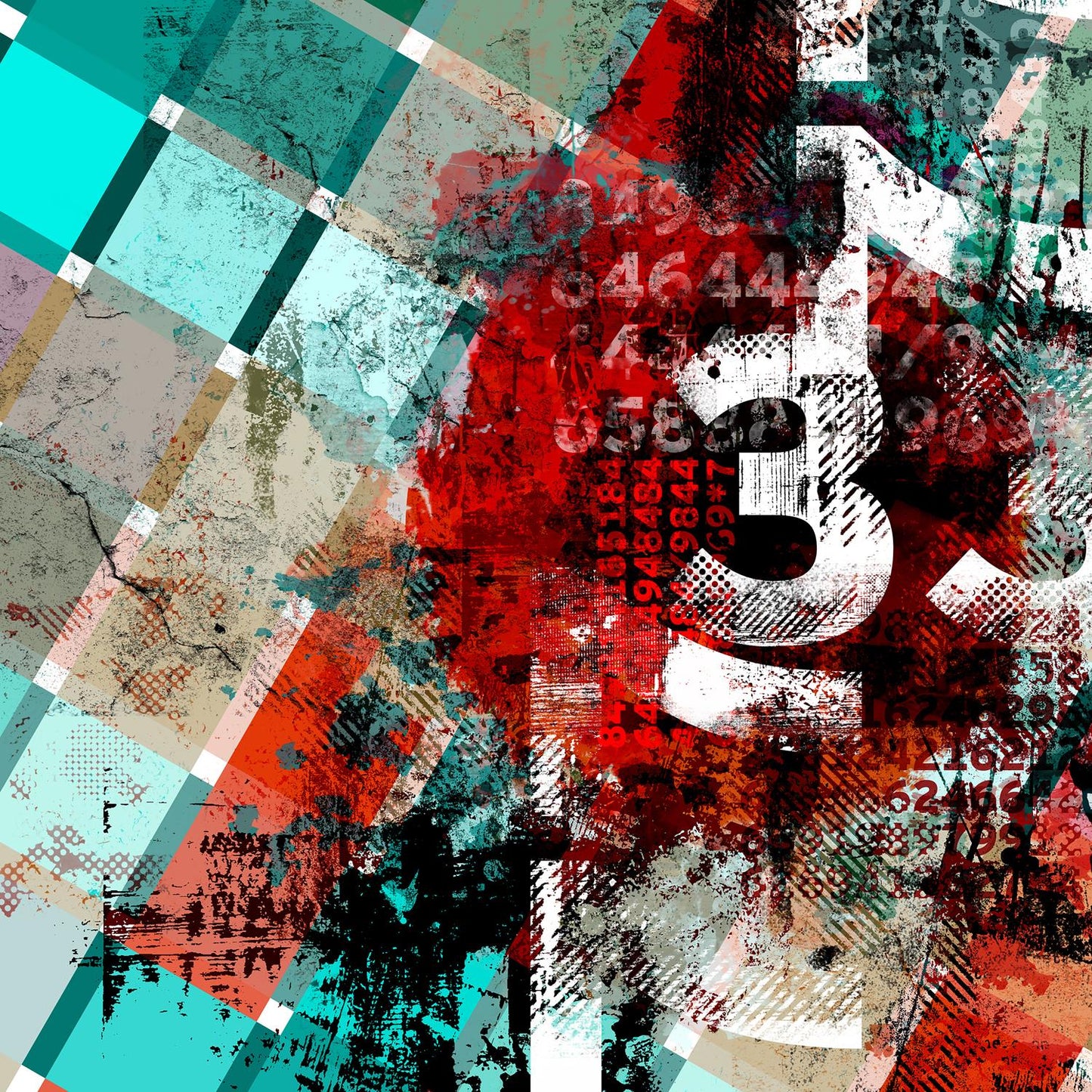 Leinwandbild - Colorful Abstract