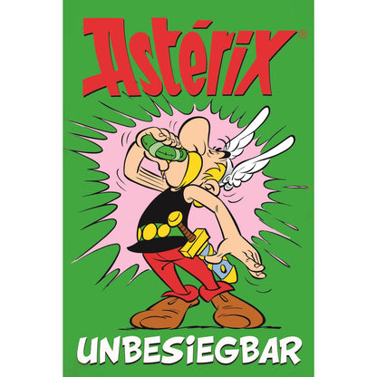 Leinwandbild - Asterix unbesiegbar Grün