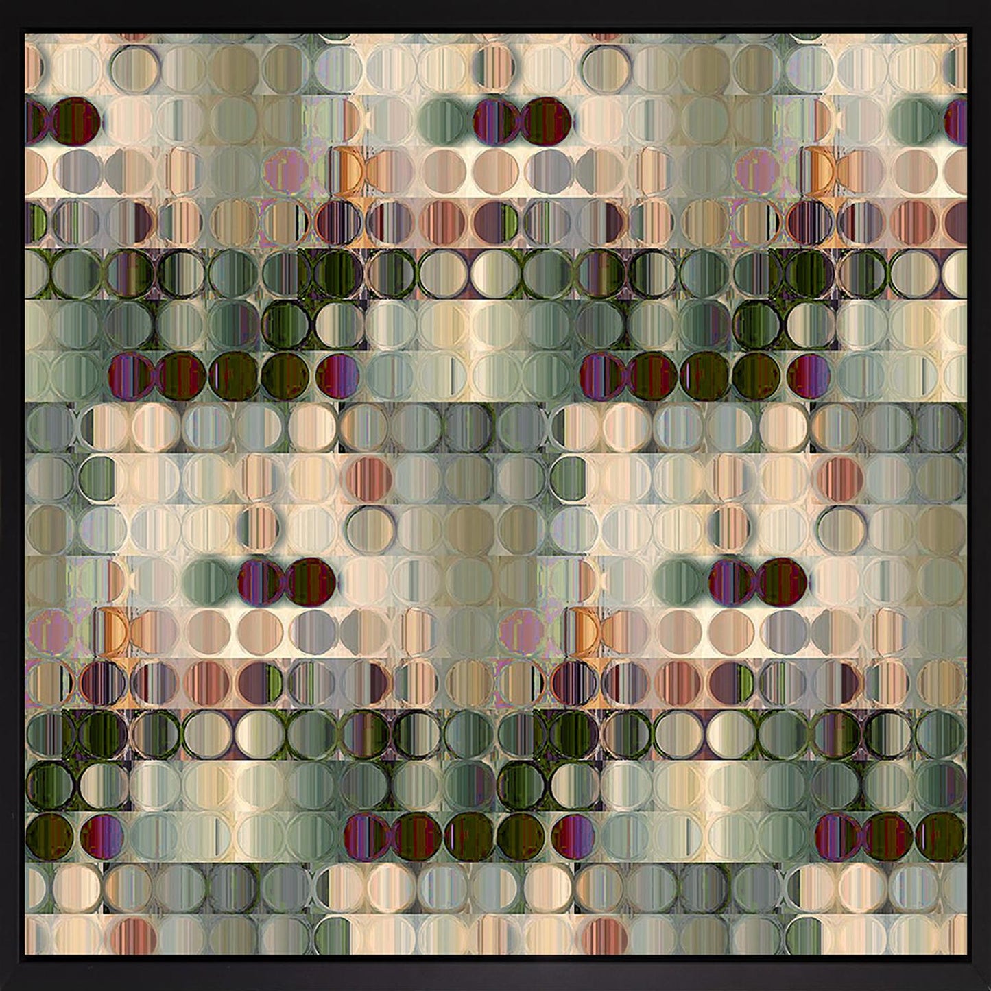 Leinwandbild mit Schattenfugenrahmen - Nexus Art