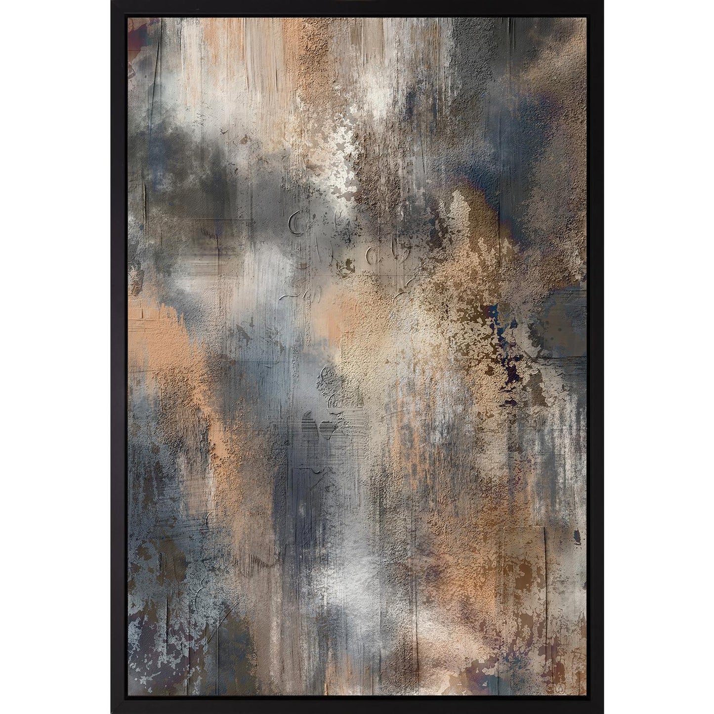 Leinwandbild mit Schattenfugenrahmen - Vector Vibe 40x60cm