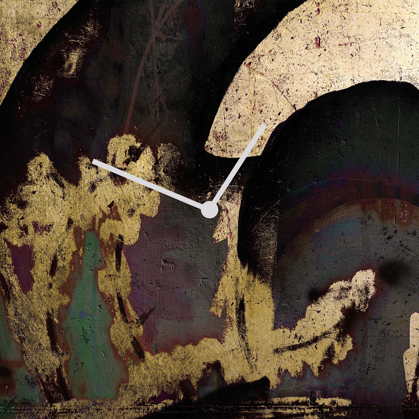 Aureus Noire Blattgold-Uhr