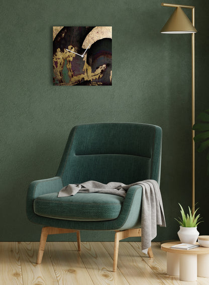 Aureus Noire Blattgold-Uhr