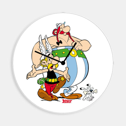Acrylglas-Uhr - Asterix und Obelix 1