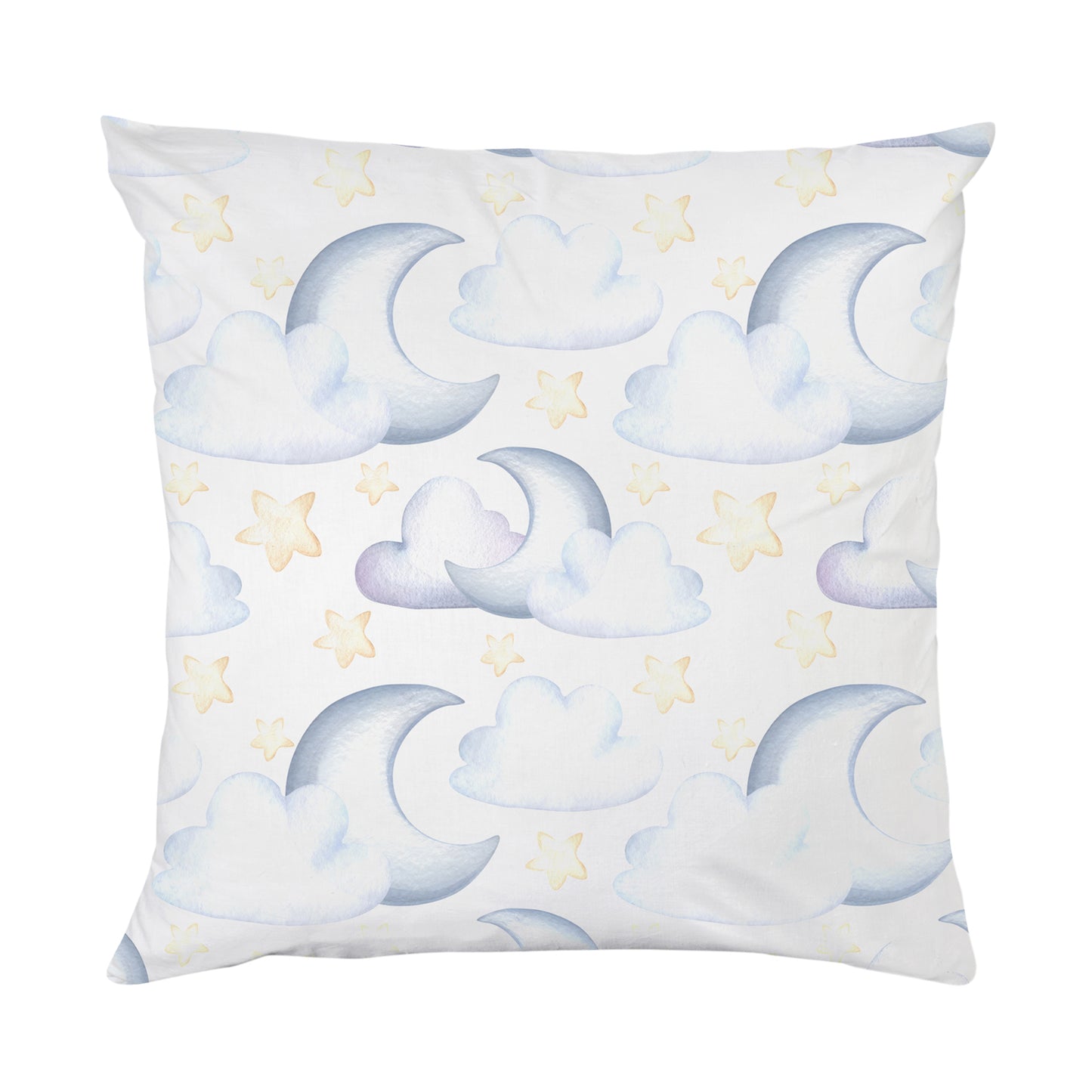 Kissenbezug - Mond und Wolken