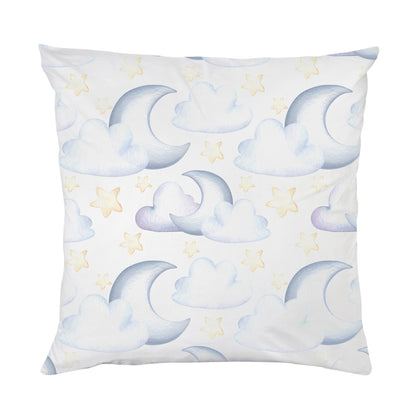 Kissenbezug - Mond und Wolken