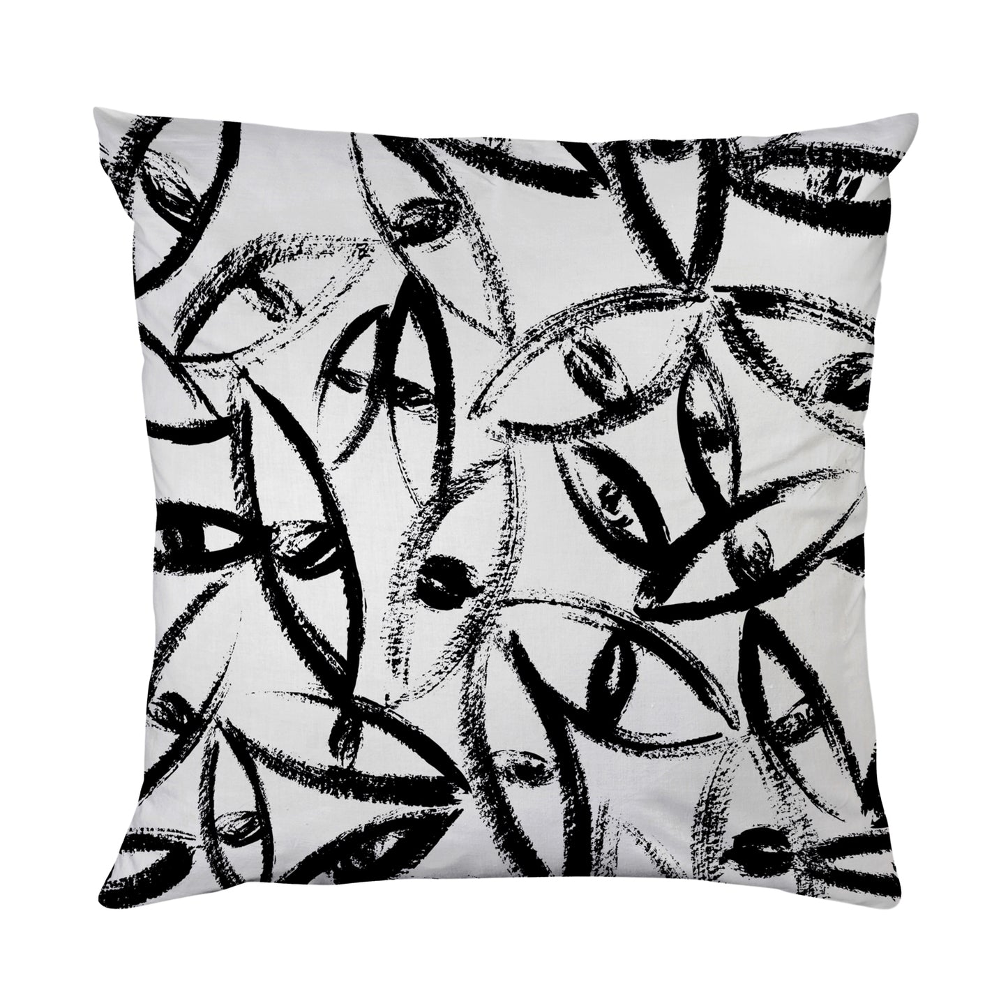 Kissenbezug - Schwarze Augen