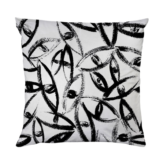 Kissenbezug - Schwarze Augen