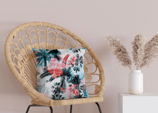 Kissenbezug - Retro Palmen
