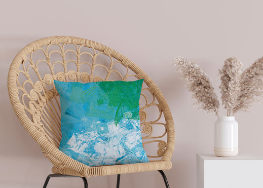 Kissenbezug - Blue and Green Dream