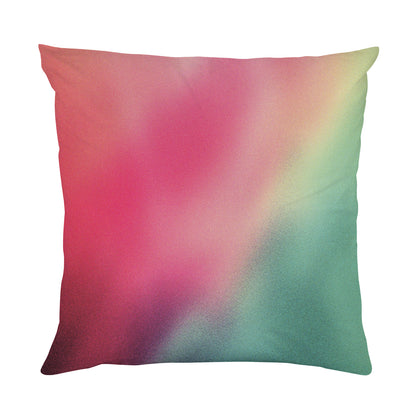 Kissenbezug - Rot zu grün