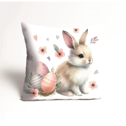 Kissenbezug - Hase mit Eiern