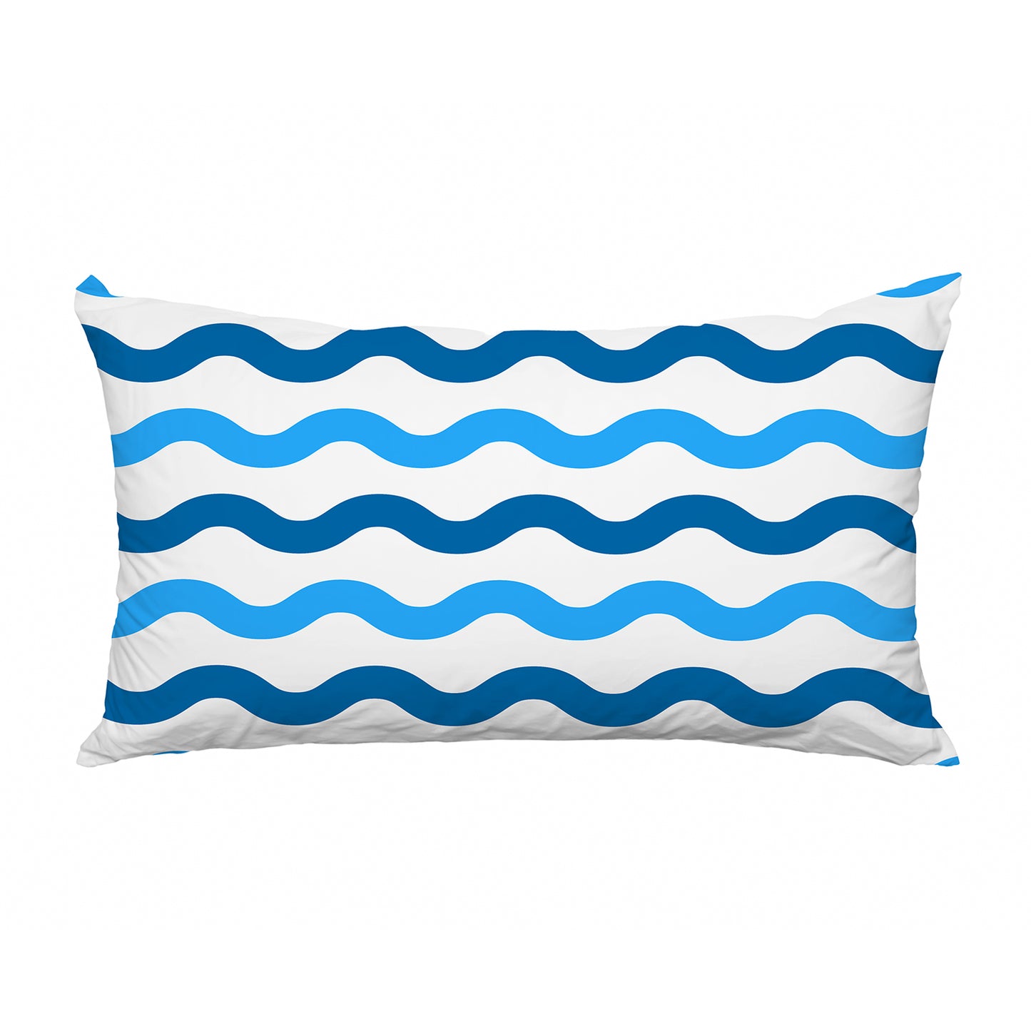 Outdoor Kissenbezug - Wellenmuster