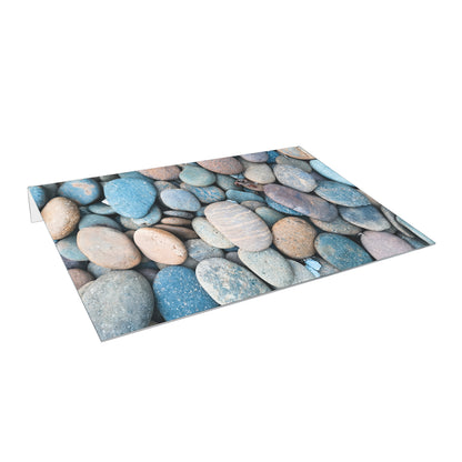 Lichtschachtabdeckung – Kieselsteine