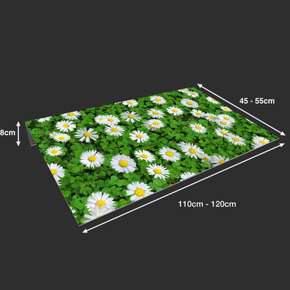 Lichtschachtabdeckung – Gänseblümchen