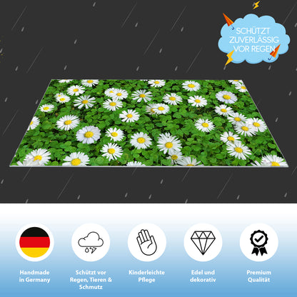 Lichtschachtabdeckung – Gänseblümchen