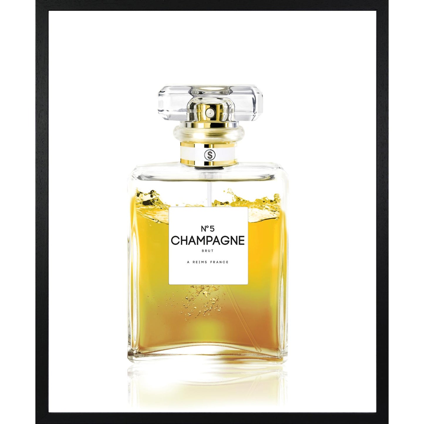 Rahmenbild - No5 Champagne